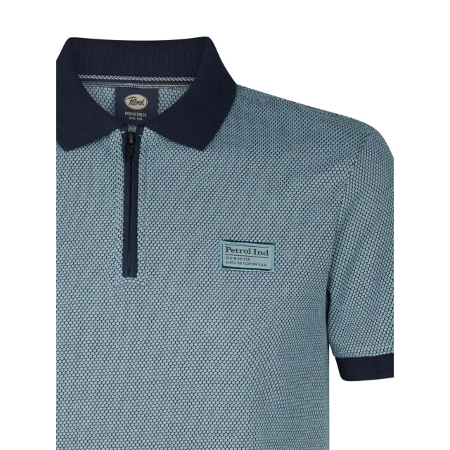Petrol Industries Heren polo m-1050-pol907 5188 ocean Petrol M 1050 POL907 5188Ocean large