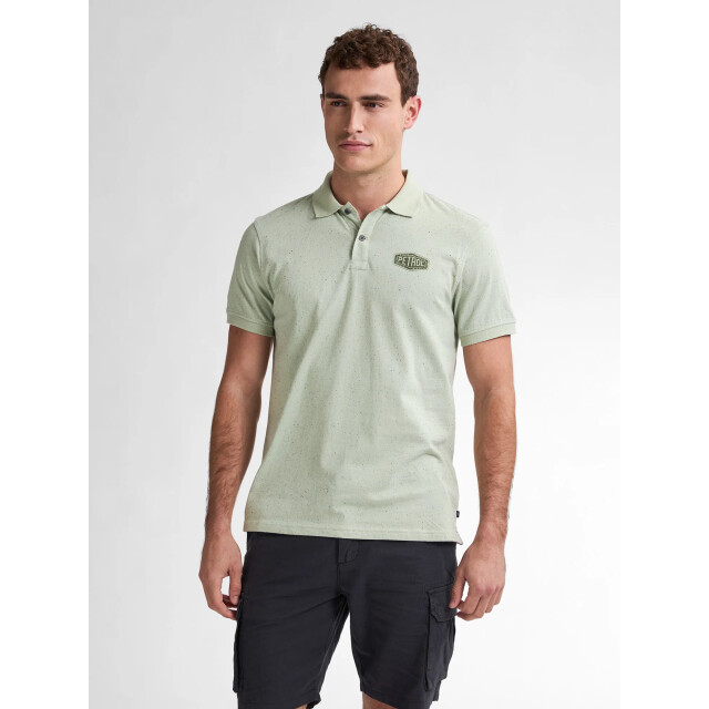 Petrol Industries Heren polo m-1050-pol903 6173 desert sage Petrol M 1050 POL903 6173DesertSage large