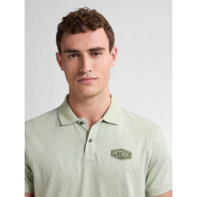 Petrol Industries Heren polo m-1050-pol903 6173 desert sage Petrol M 1050 POL903 6173DesertSage large