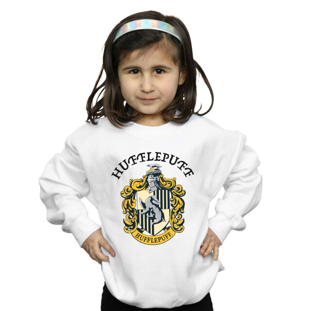Li-cense Harry potter katoenen sweater hufflepuff meisjes UTBI1068_white large