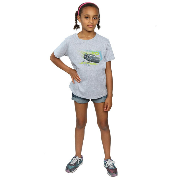 Li-cense Disney meisjes cars jackson storm katoenen t-shirt UTBI12325_sportsgrey large