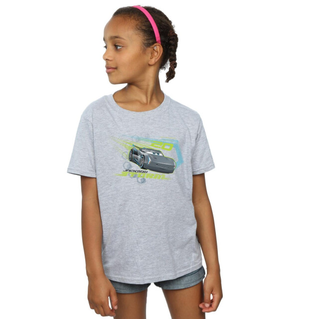 Li-cense Disney meisjes cars jackson storm katoenen t-shirt UTBI12325_sportsgrey large