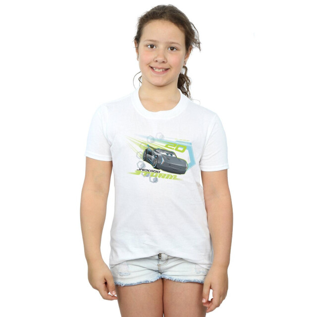 Li-cense Disney meisjes cars jackson storm katoenen t-shirt UTBI12325_white large
