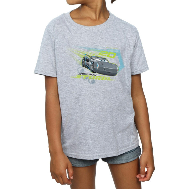 Li-cense Disney meisjes cars jackson storm katoenen t-shirt UTBI12325_sportsgrey large