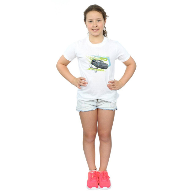 Li-cense Disney meisjes cars jackson storm katoenen t-shirt UTBI12325_white large