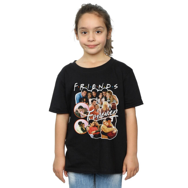 Li-cense Friends meisjes degene met alle knuffels katoenen t-shirt UTBI19149_black large