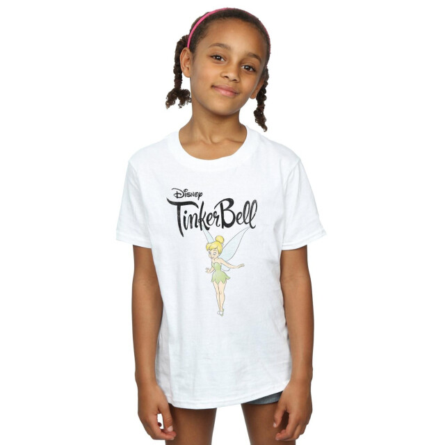 Li-cense Disney meisjes tinker bell vliegende tink katoenen t-shirt UTBI14300_white large