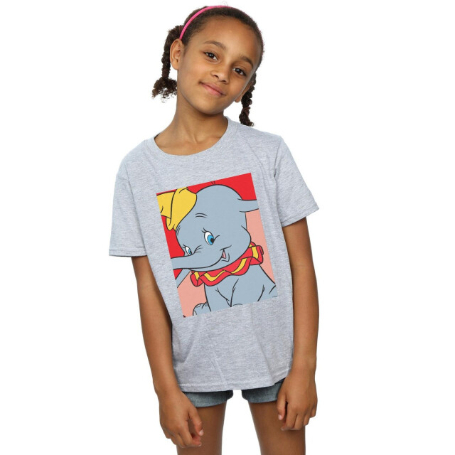 Li-cense Disney meisjes dumbo portret katoenen t-shirt UTBI13543_sportsgrey large