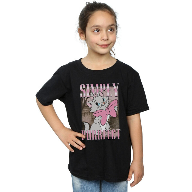 Li-cense Disney meisjes aristokatten marie simply purrfect hommage katoenen t-shirt UTBI14191_black large
