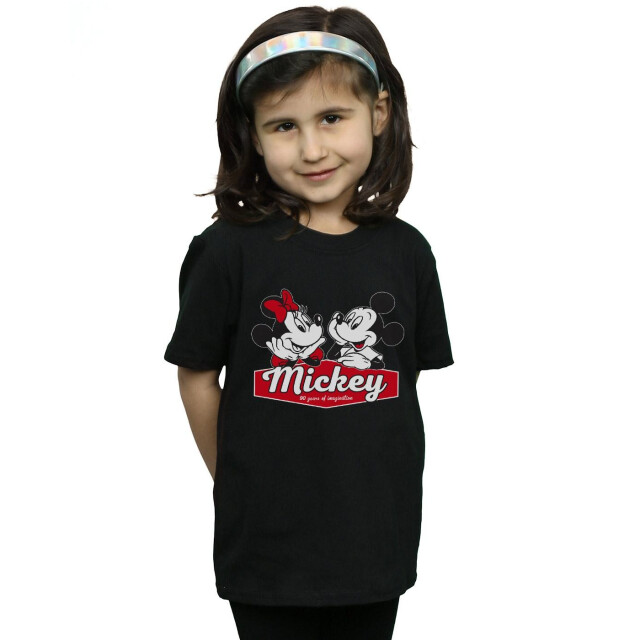 Li-cense Disney meisjes mickie en minnie 90 jaar katoenen t-shirt UTBI29166_black large