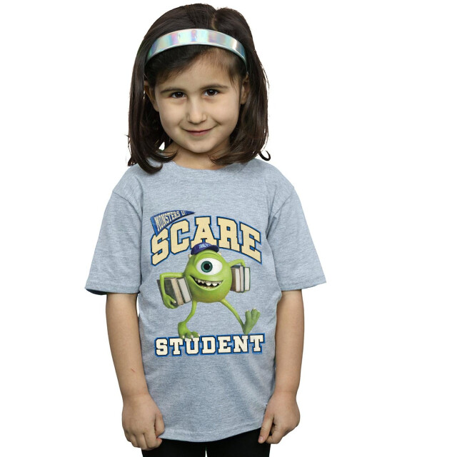 Li-cense Disney meisjes monsters university schrikken student t-shirt katoen UTBI30866_sportsgrey large