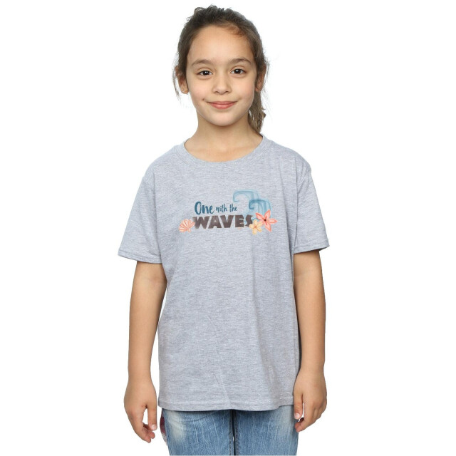 Li-cense Disney meisjes moana eén met de golven katoenen t-shirt UTBI30801_sportsgrey large