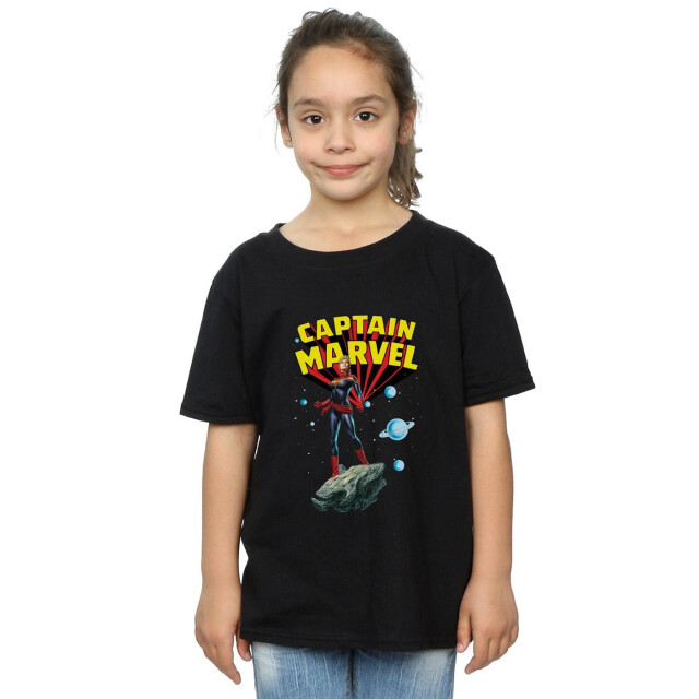 Li-cense Marvel meisjes captain space pose katoenen t-shirt UTBI31181_black large