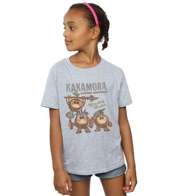 Li-cense Disney meisjes moana kakamora mischief maker katoenen t-shirt UTBI30787_sportsgrey large