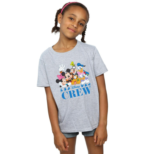 Li-cense Disney meisjes mickey mouse vrienden katoenen t-shirt UTBI28882_sportsgrey large