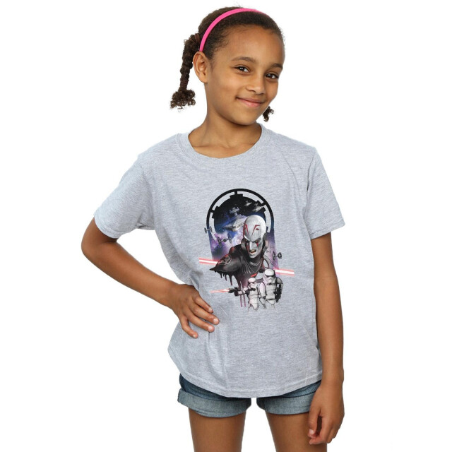 Li-cense Star wars meisjes rebels de groot-inquisiteur katoenen t-shirt UTBI48219_sportsgrey large