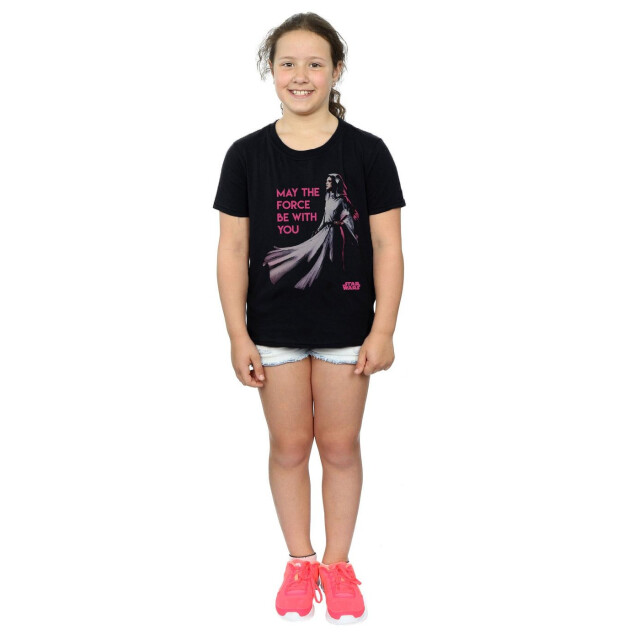 Li-cense Star wars meisjes prinses leia force katoenen t-shirt UTBI48047_black large