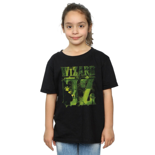 Li-cense The wizard of oz meisjes wicked witch logo katoenen t-shirt UTBI49967_black large