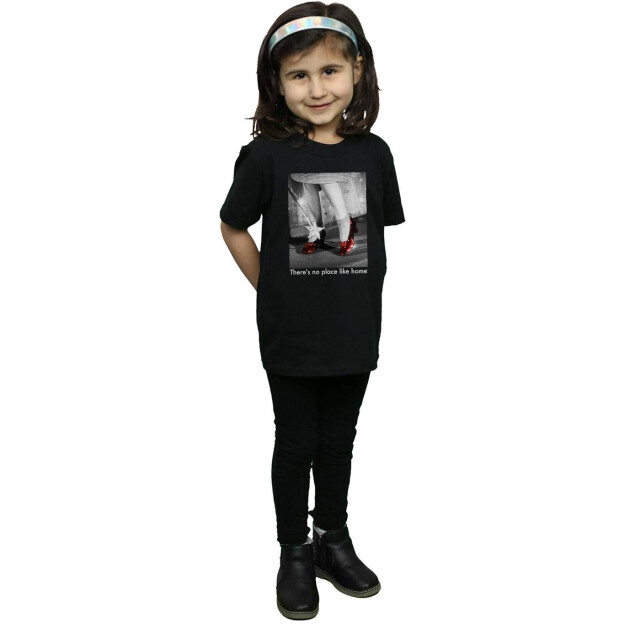Li-cense The wizard of oz meisjes ruby slippers foto katoenen t-shirt UTBI49977_black large