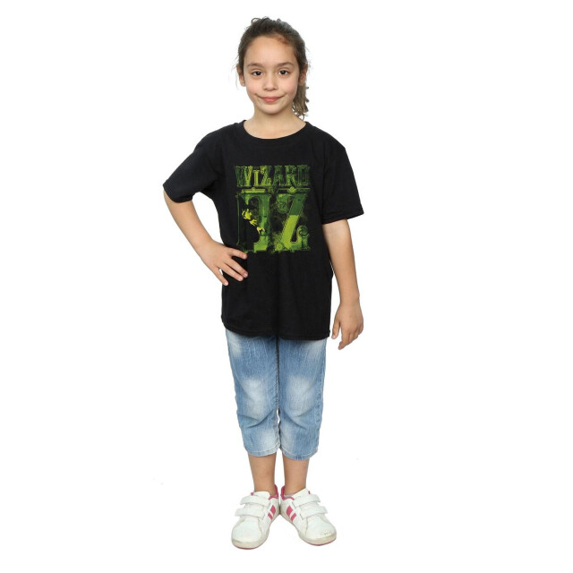 Li-cense The wizard of oz meisjes wicked witch logo katoenen t-shirt UTBI49967_black large