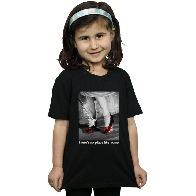 Li-cense The wizard of oz meisjes ruby slippers foto katoenen t-shirt UTBI49977_black large