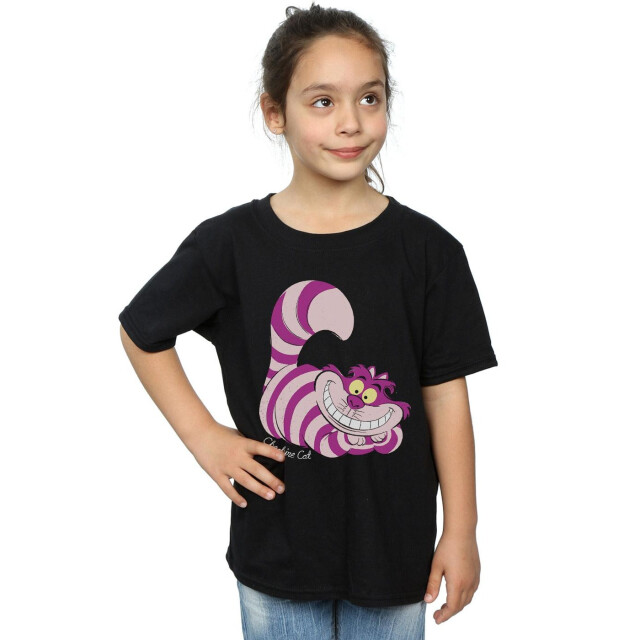 Li-cense Disney meisjes alice in wonderland cheshire cat katoenen t-shirt UTBI5931_black large
