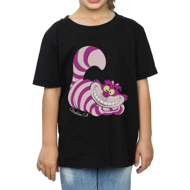 Li-cense Disney meisjes alice in wonderland cheshire cat katoenen t-shirt UTBI5931_black large