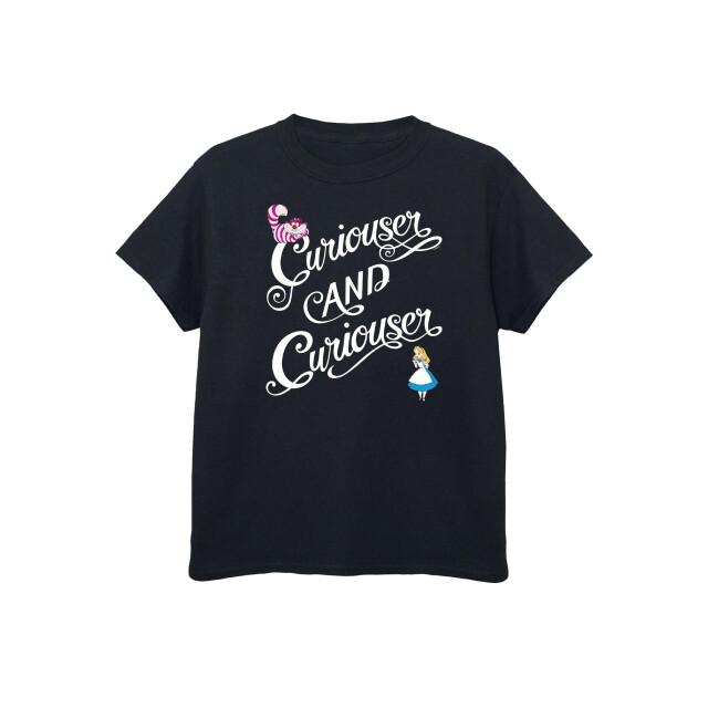 Li-cense Alice in wonderland katoenen t-shirt voor meisjes UTBI886_sportsgrey large
