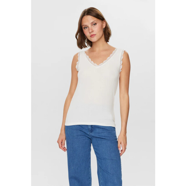 Nümph Numph nubowie lace top 9001 cloud dancer 703513 large