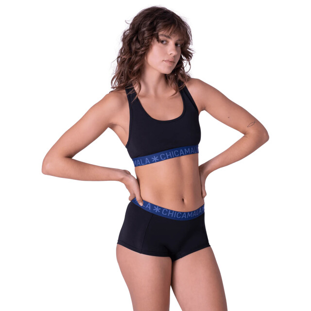 Muchachomalo Dames 2-pack boxershorts SOLID1215-73 large