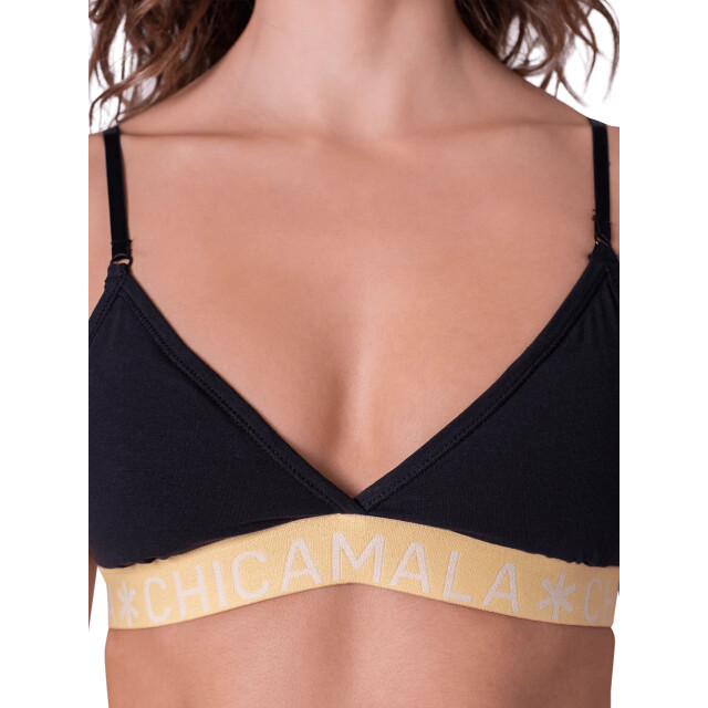 Muchachomalo Dames 1-pack triangle top SOLID1217-74B large