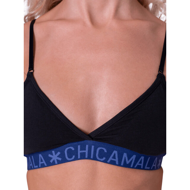 Muchachomalo Dames 1-pack triangle top SOLID1217-73B large