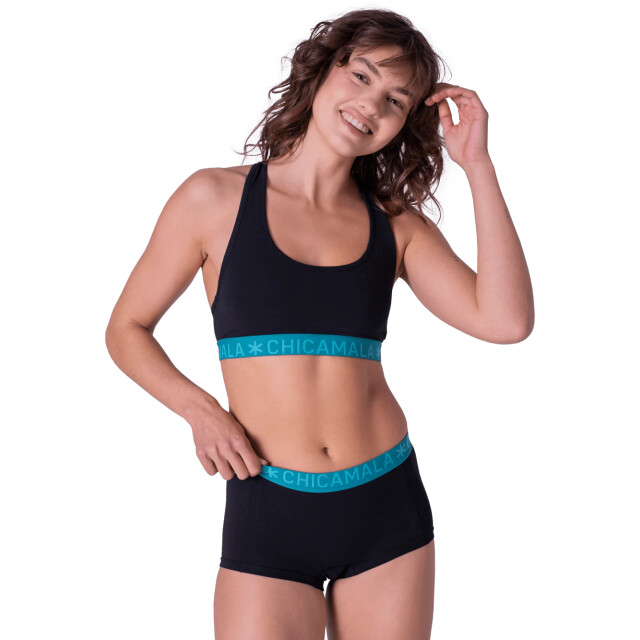 Muchachomalo Dames 2-pack boxershorts SOLID1215-73 large