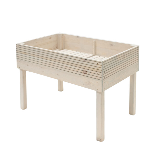 Westmann Frieda houten plantenbak op poten 75x119x79 cm licht 3079297 large