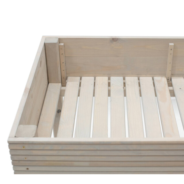 Westmann Frieda houten plantenbak op poten 75x119x79 cm licht 3079297 large