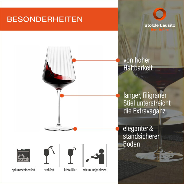 Stölzle Set/6 bordeaux 64,5 cl symphony 3083912 large