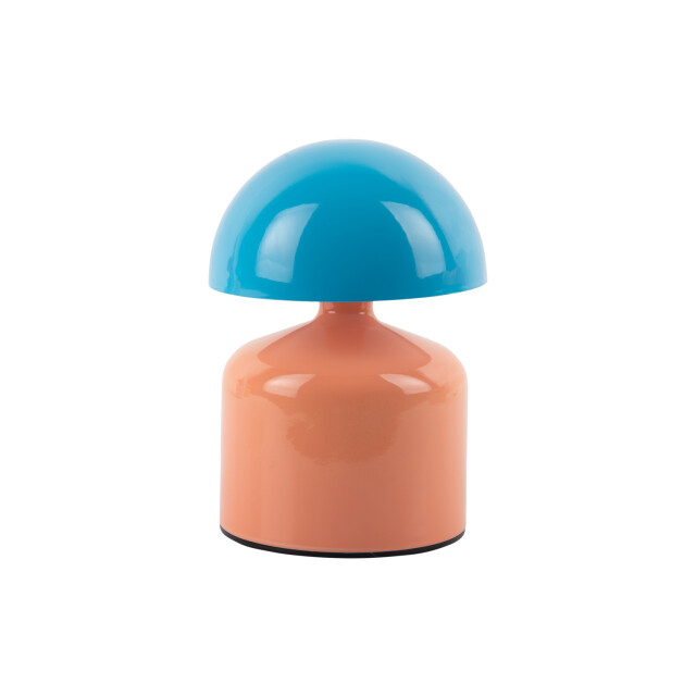 Leitmotiv tafellamp funky impetu led peach orange & aqua blue 3062210 large