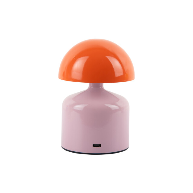 Leitmotiv tafellamp funky impetu led soft pink & bright orange 3062208 large