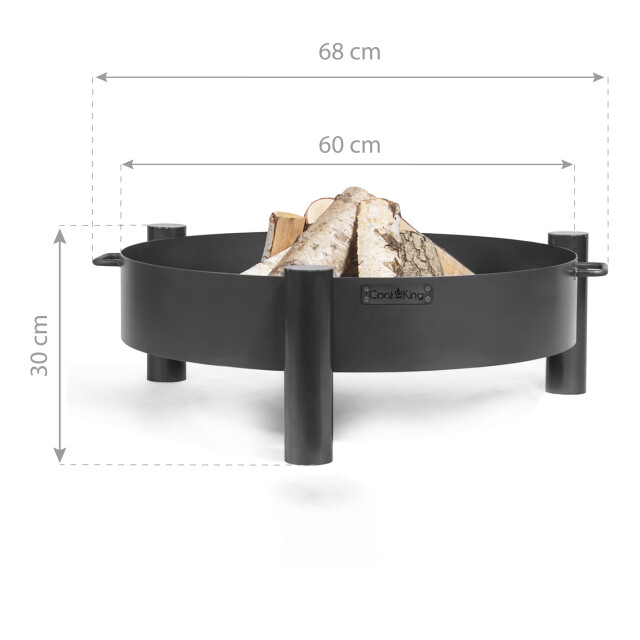 CookKing ® vuurschaal op poten haiti Ø 60 cm - 3049066 large