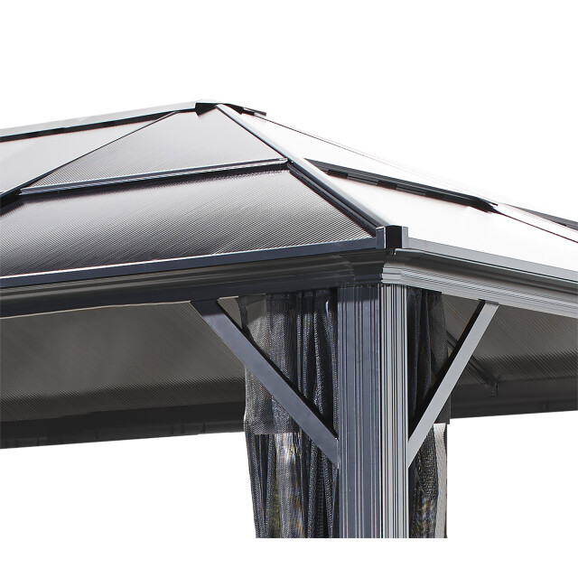 Sojag Aluminium paviljoen meridien met klamboe 365x485x270 cm 3156158 large