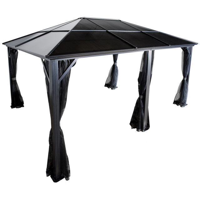 Sojag Aluminium paviljoen meridien met klamboe 365x485x270 cm 3156158 large