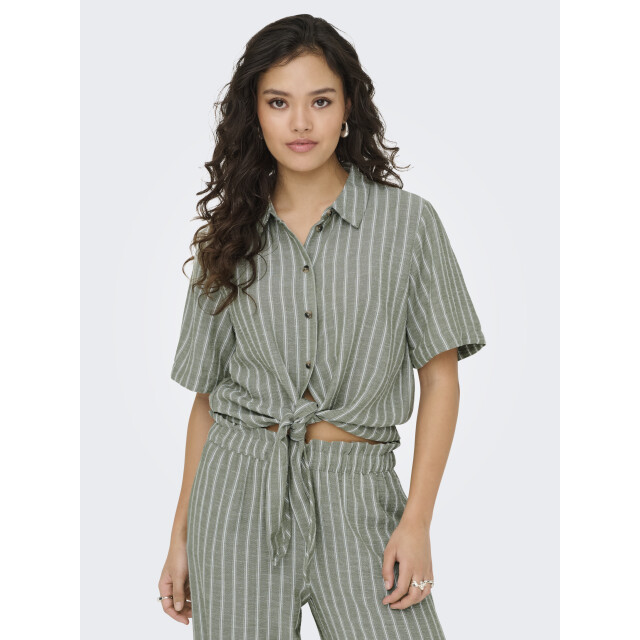 Jacqueline de Yong Jdyemilia s/s knot shirt wvn exp 15353935 large