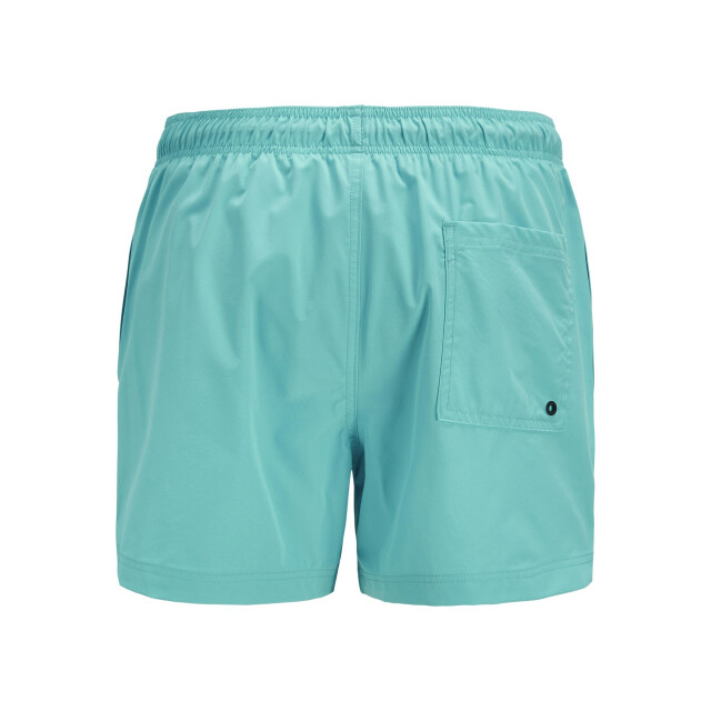 Jack & Jones Heren zwemshort jpstmaui jjswim effen turquoise 12272776-Scuba Blue large