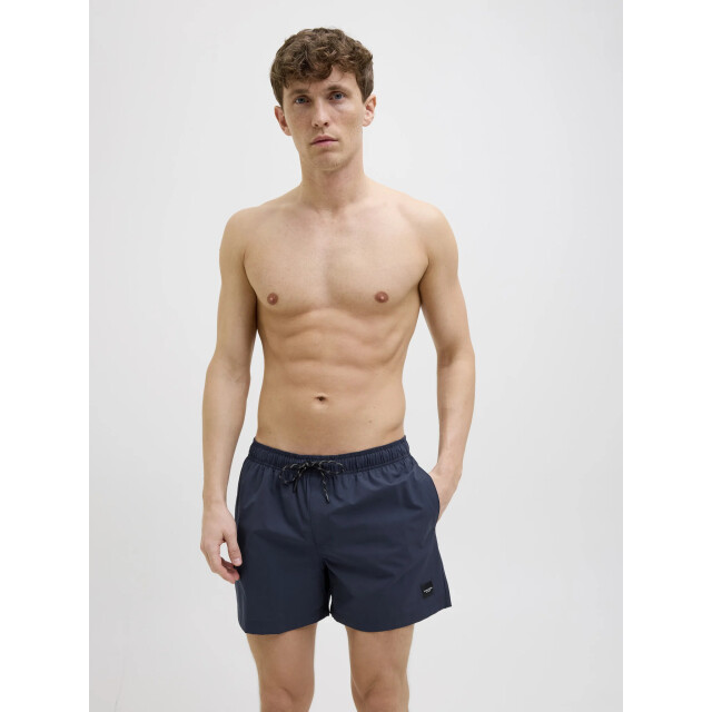 Jack & Jones Heren zwemshort jpstmaui jjswim effen donker 12272776-Navy Blazer large
