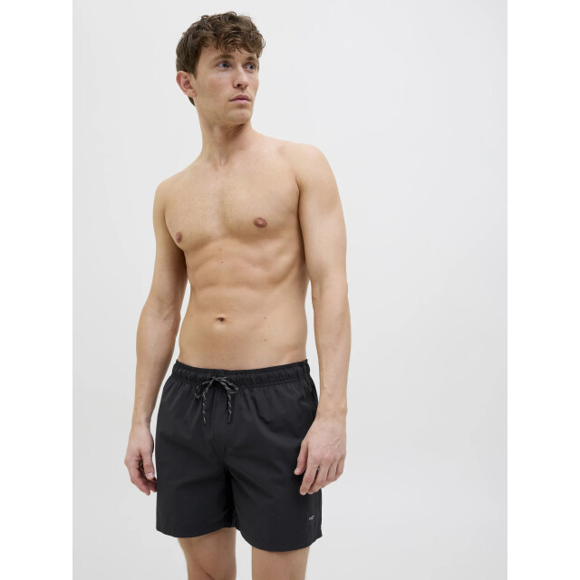 Jack & Jones Heren zwemshort jpstmaui jjswim effen 12272776-Black large