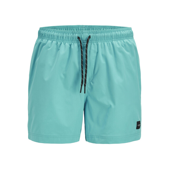 Jack & Jones Heren zwemshort jpstmaui jjswim effen turquoise 12272776-Scuba Blue large
