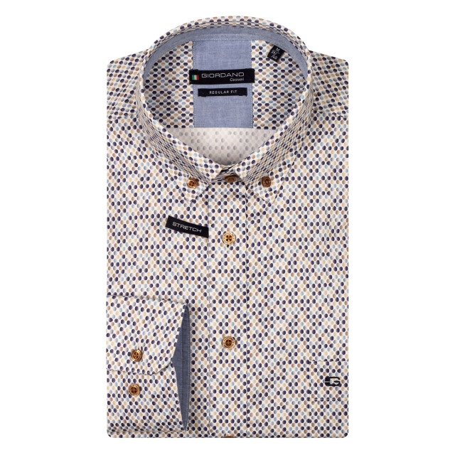 Giordano Lange mouw overhemden 517027 517027 large