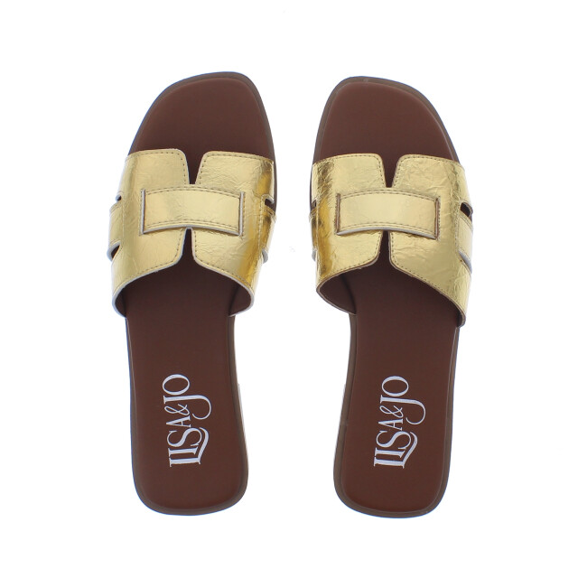 Lisa&jo Waylet slipper h | dames | maat: | stof en immitatieleer 110039 large