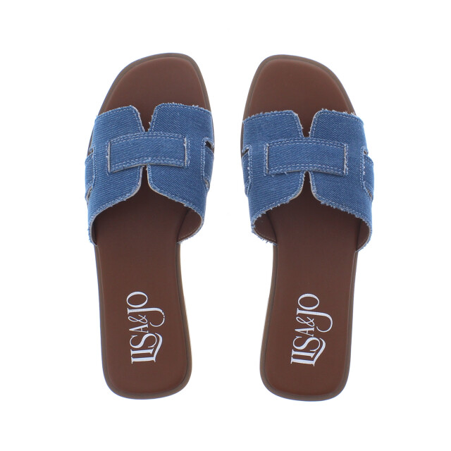 Lisa&jo Waylet slipper h | dames | maat: | stof en immitatieleer 110039 large