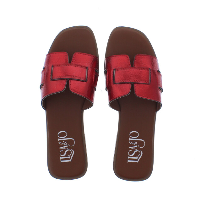 Lisa&jo Waylet slipper h | dames | maat: | stof en immitatieleer 110039 large